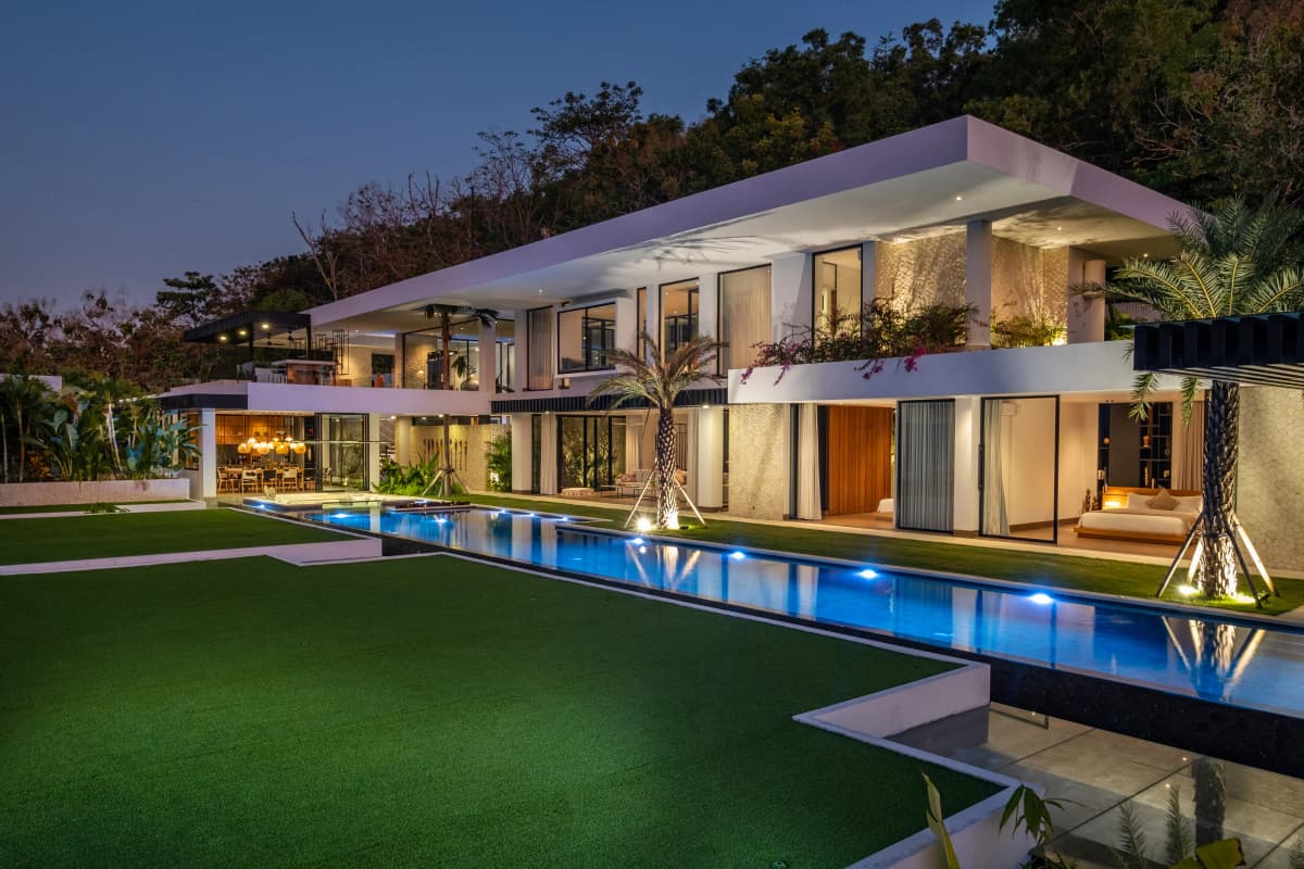 Architectural render – full project view